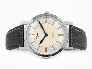 Alpina Alpiner Heritage Automatik Uhr, Beige, Schwarz, 38 mm, AL-520SBG3SH6