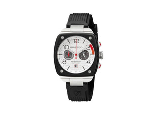 Briston Streamliner Urban Chrono Quartz Uhr, Weiss, 24142.SA.B.2.RB