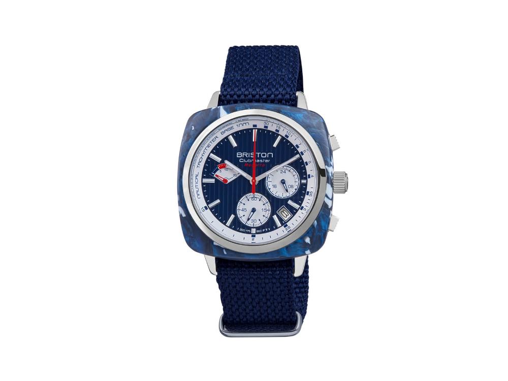 Briston Clubmaster Regatta Quartz Uhr, "Les Plus Belles Baies du Monde", LE