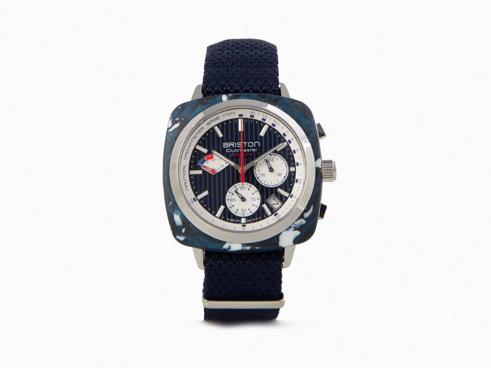 Briston Clubmaster Regatta Quartz Uhr, "Les Plus Belles Baies du Monde", LE