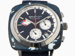 Briston Clubmaster Regatta Quartz Uhr, "Les Plus Belles Baies du Monde", LE