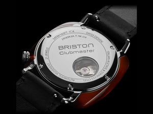 Briston Clubmaster Legend Small Second Automatik Uhr, 39 mm, 241639.SA.T.15W.CH