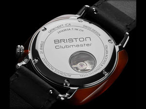 Briston Clubmaster Legend Small Second Automatik Uhr, 39 mm, 241639.SA.T.1W.CH