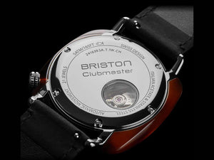 Briston Clubmaster Legend Small Second Automatik Uhr, 39 mm, 241639.SA.T.2B.CH