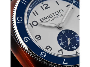 Briston Clubmaster Legend Small Second Automatik Uhr, 39 mm, 241639.SA.T.2NV.CH