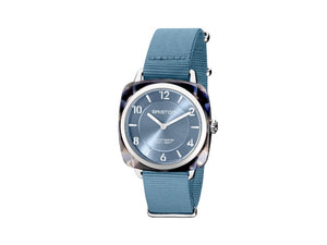 Briston Clubmaster Chic Quartz Uhr, Blau, 36 mm, 21536.SA.UB.25.NIB