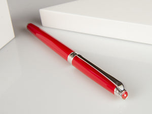 Caran d´Ache Léman Slim Scarlet Red Füllfederhalter, Rot, 4791.770