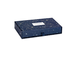 Caran d'Ache Ecridor Cosmic Blue Set Kugelschreiber, Silber, CC0890.024