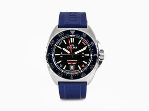 Delma Racing Oceanmaster Automatik Uhr, Schwarz, 44 mm, 41501.670.6.048