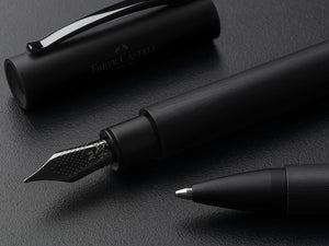 Faber-Castell Ambition All Black LE Füllfederhalter, 147150