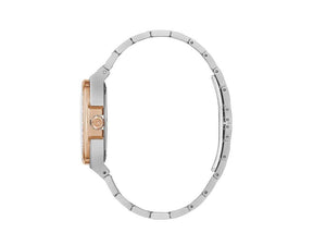 GC Watches Coussin Shape Lady Quartz Uhr, PVD Rose Gold, Grau, 36 mm, Y98001L5MF