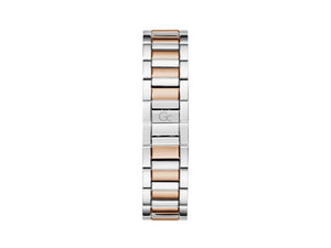 GC Watches GC Aura Quartz Uhr, PVD Rose Gold, Weiss, 36 mm, Z48002L1MF