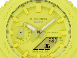 G-SHOCK Casio Classic Quartz Uhr, Biobasiertes Harz, Grün, GA-2100-9A9ER