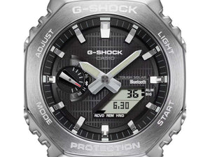 G-SHOCK Casio G-Steel Quartz Uhr, Schwarz, 49.3mm × 44.4mm, GBM-2100-1AER