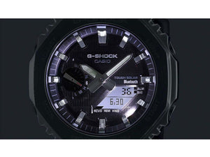 G-SHOCK Casio G-Steel Quartz Uhr, Schwarz, 49.3mm × 44.4mm, GBM-2100-1AER