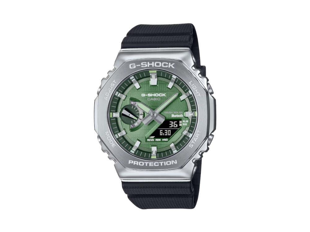 G-SHOCK Casio G-Steel Quartz Uhr, Grün, 49.3mm × 44.4mm, GBM-2100A-1A3ER