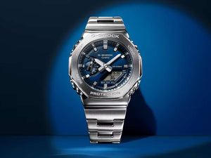 G-SHOCK Casio G-Steel Quartz Uhr, Blau, 49.3mm × 44.4mm, GM-2110D-2BER