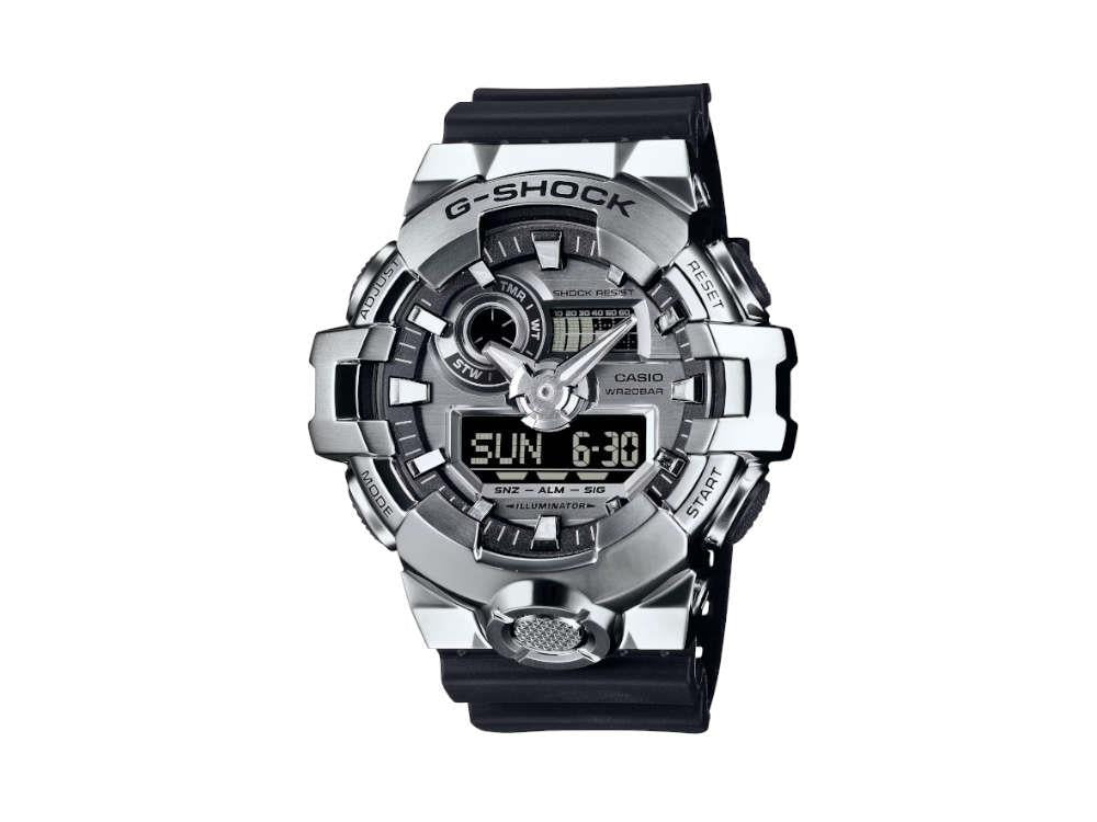 G-SHOCK Casio Classic Quartz Uhr, Biobasiertes Harz, Schwarz, GM-700-1AER