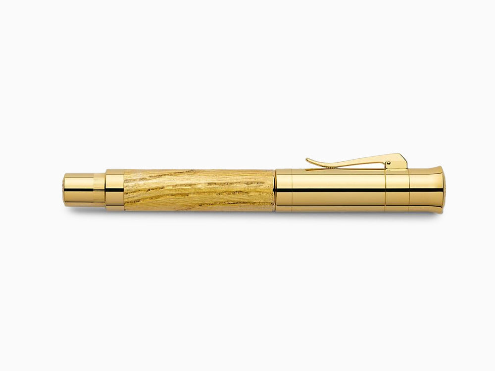 Graf von Faber-Castell Pen of the Year 2012, Füller, Oak Wood, Gold 24k