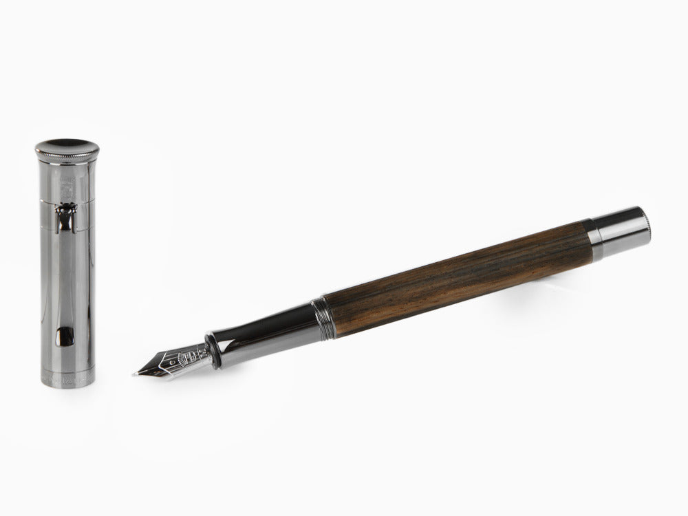 Graf von Faber-Castell Classic Macassar "Black Edition" Füllfederhalter