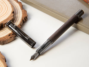 Graf von Faber-Castell Classic Macassar "Black Edition" Füllfederhalter