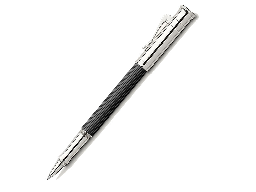 Graf von Faber-Castell Classic Roller, Ebenholz, Platinierte Beschläge,145511