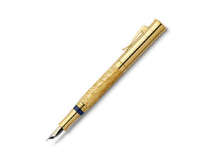 Graf von Faber-Castell Pen of the Year 2012, Füller, Oak Wood, Gold 24k