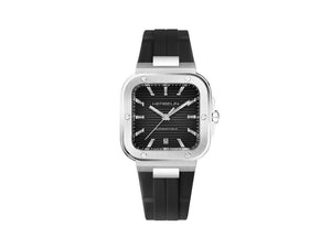 Herbelin Cap Camarat Square Automatik Uhr, Schwarz, 39 mm, 1646A14CA