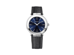 Herbelin Newport Slim  Quartz Uhr, Edelstahl 316L , Blau, 40 mm, 19522AP15