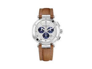 Herbelin Newport Chrono Quartz Uhr, Weiss, 43 mm, 37688A42GD