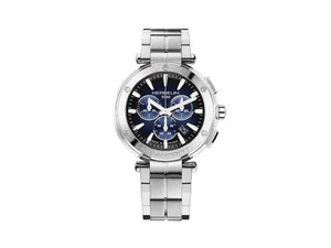 Herbelin Newport Chrono Quartz Uhr, Edelstahl 316L , Blau, 43 mm, 37688B35