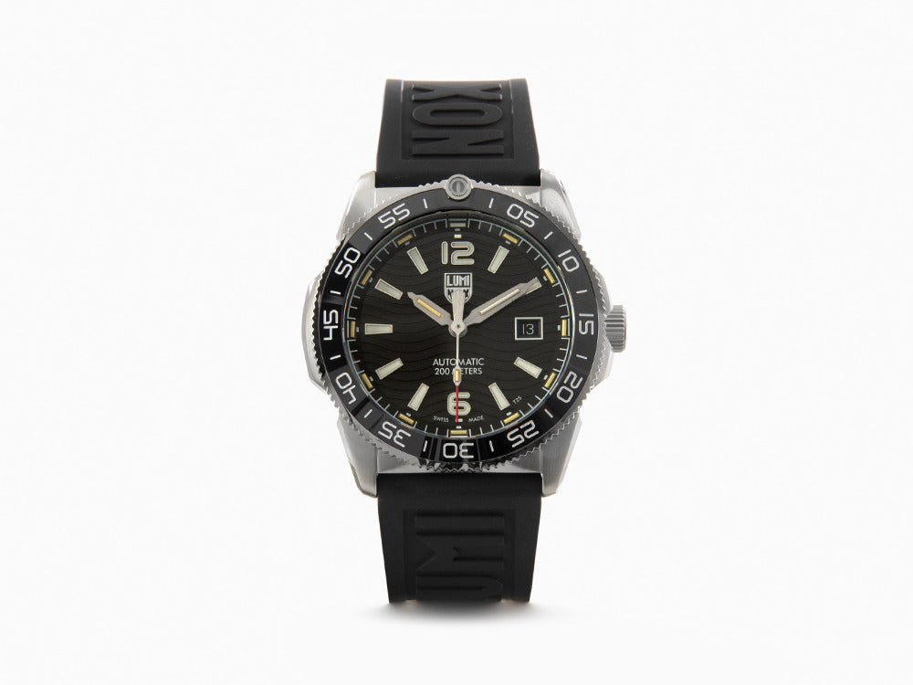 Luminox Sea Pacific Diver Automatik Uhr, SW 220-1, Schwarz, 42 mm, XS.3101