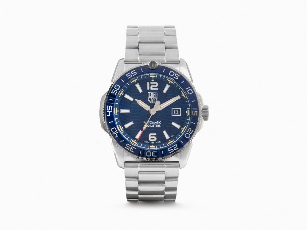 Luminox Sea Pacific Diver Automatik Uhr, SW 220-1, Blau, 42 mm, XS.3104