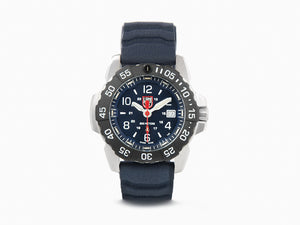 Luminox Navy Seal Steel 3250 Time Date Series Quartz Uhr, Blau, XS.3253.CB