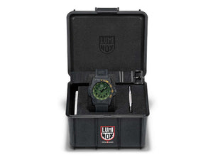 Luminox Sea Navy Seal Quartz Uhr, Grün, CARBONOX™, 45 mm, XS.3517.NSF.SET