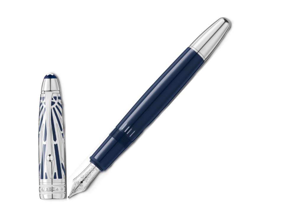 Montblanc Meisterstück The Origin Doué LeGrand Füllfeder, Blau, 131346