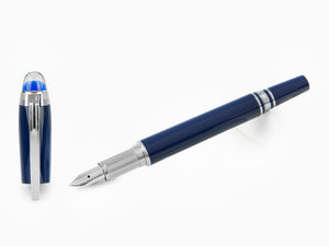 Montblanc StarWalker Blue Planet Füllfederhalter, Edelharz, 132439