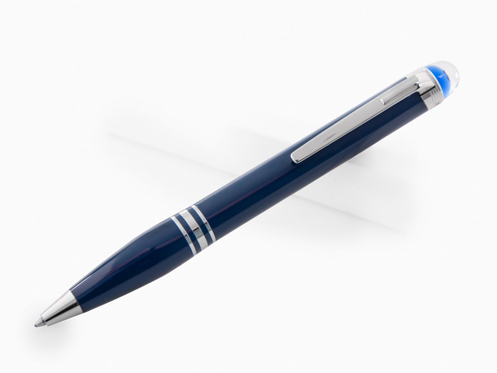 Montblanc StarWalker Blue Planet Kugelschreiber, Edelharz, Blau, 132441