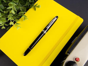 Montblanc Meisterstück Classique Füllfeder, Platinierte Beschläge 132468