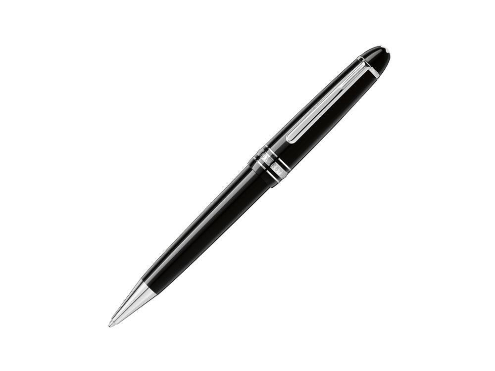 Montblanc Meisterstück Midsize Kugelschreiber, Platinierte Beschläge, 132491