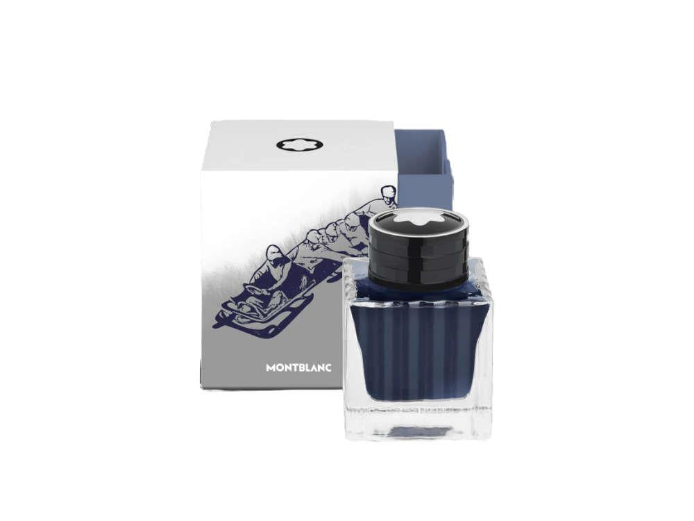 Montblanc Meisterstück x Olympic Heritage Chamonix Tintenfass, Blau, 132953