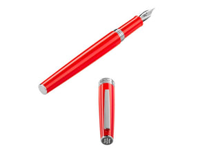 Montegrappa Armonia Scarlet Füllfederhalter, Edelharz, Rot, ISA1R-AR-1