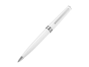 Montegrappa Armonia Frost Kugelschreiber, Edelharz, Weiss, ISA1RBAW