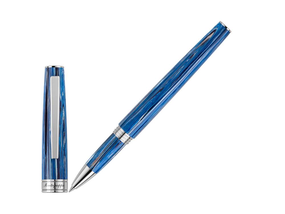 Montegrappa Armonia Adriatic Sea Roller, Montegrappite Harz, Blau, ISA1RRAB-6