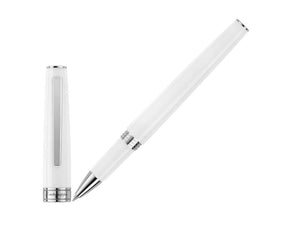 Montegrappa Armonia Frost Roller, Edelharz, Weiss, ISA1RRAW