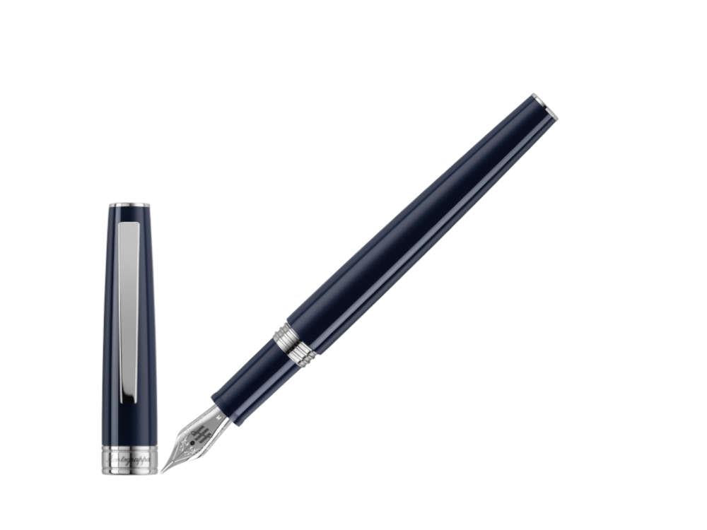 Montegrappa Armonia Mini Füllfederhalter, Edelharz, Blau, ISA2R-AD