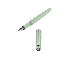 Montegrappa Armonia Mini Neo Mint Füllfederhalter, Edelharz, ISA2R-AG