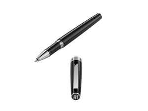 Montegrappa Armonia Mini Roller, Edelharz, Schwarz, ISA2RRAC