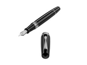 Montegrappa Elmo 02 Plus Night Füllfederhalter, Edelstahl, ISE2R-A-010