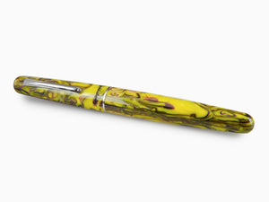 Montegrappa Elmo Fantasy Blooms Iris Yellow Roller, ISEORRAY